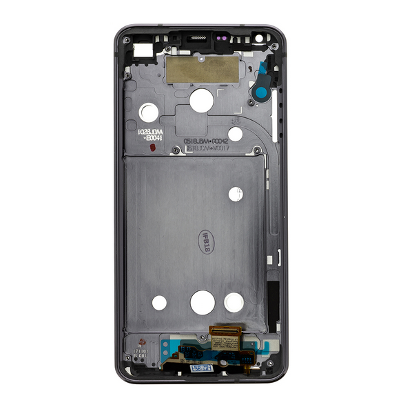LCD-skärm Touch Unit Front Cover LG G6 H870 - Svart