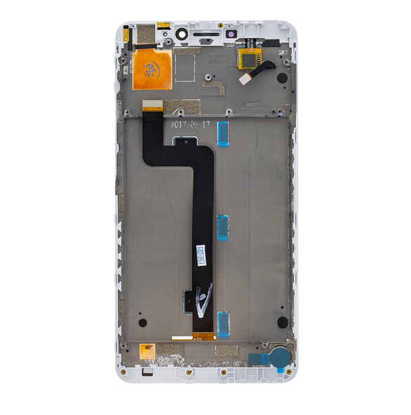 LCD-display + Touch Unit + Framsida för Xiaomi Mi Max 2 - Vit