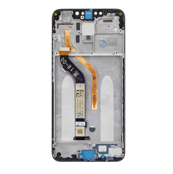LCD-display + Touch Unit + Framsida för Xiaomi PocoPhone F1 - Svart