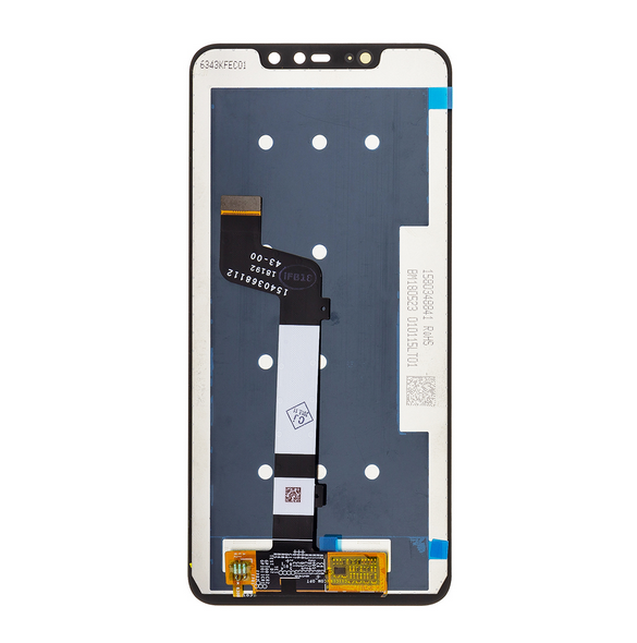 LCD-display + Touch enheten för Xiaomi Redmi Note 6 Pro - Svart