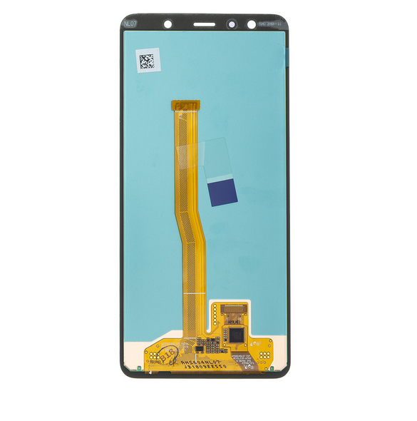 LCD-display + Touch Unit Samsung Galaxy A7 2018 A750 - Svart (Service Pack)