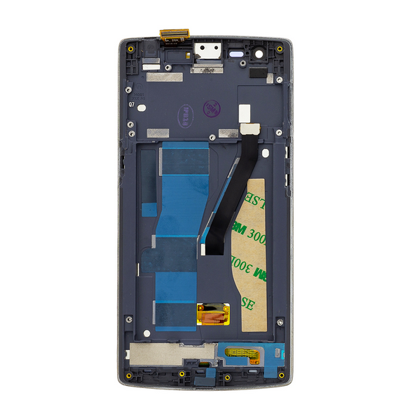 LCD-display + beröringsenhet + framsida för OnePlus One