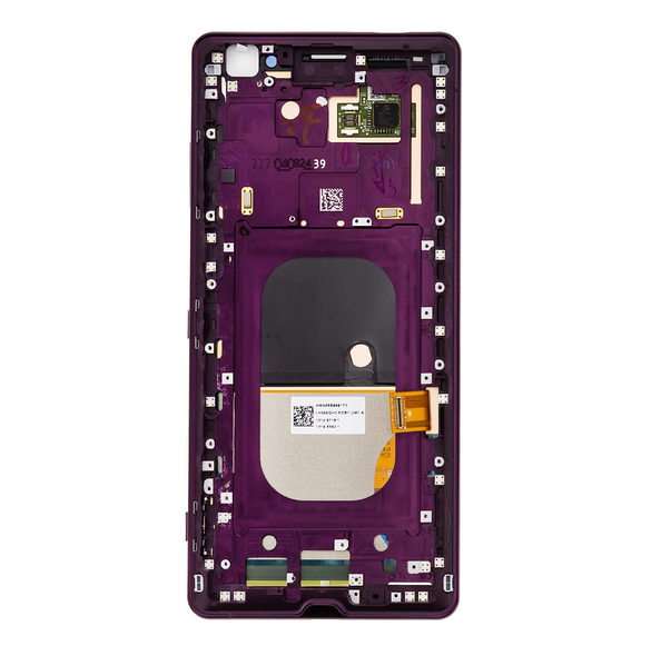 LCD-display + Touch Unit Sony Xperia XZ3 H9436 - Röd (Service Pack)