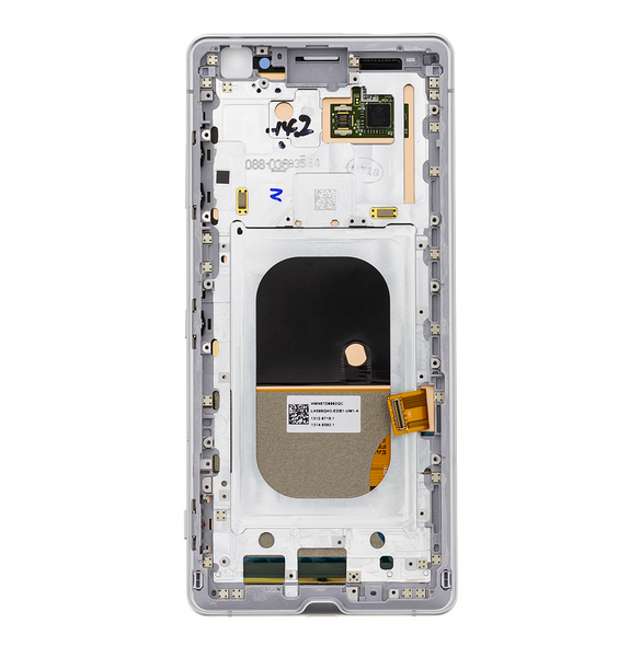 LCD-skärm + pekdon Sony Xperia XZ3 H9436 - Vit (Service Pack)