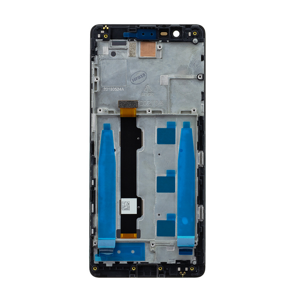 Touch Unit LCD-display + Framsida Nokia 5.1 - Svart (Service Pack)