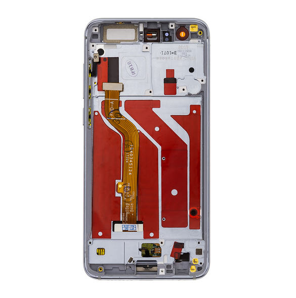 LCD-display + Touch Unit + Framsida Huawei Honor 9 - Grå