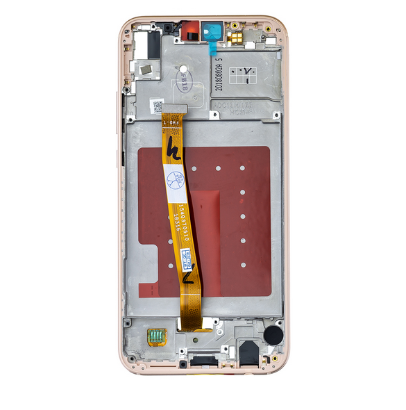 LCD-display + Touch Unit + Framsida Huawei P20 Lite - Pink