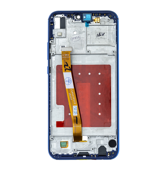 LCD-display + Touch Unit + Framsida Huawei P20 Lite - Blå