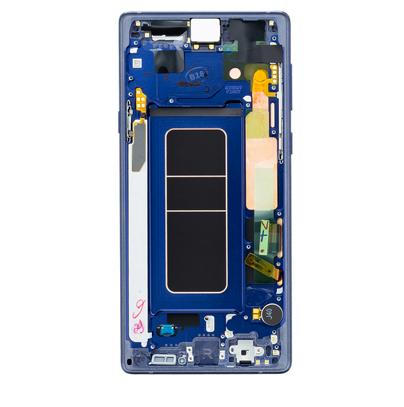 LCD-skärm + Touch Unit Samsung Galaxy Note 9 N960 - Blå (Service Pack)