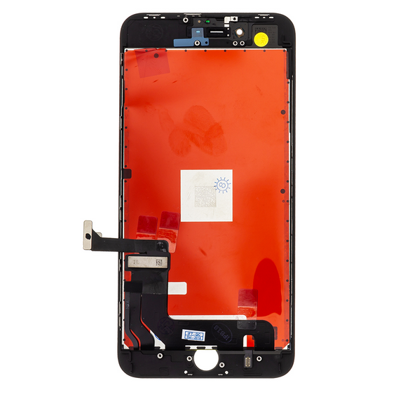 LCD-skärm + Touch Unit iPhone 8 Plus - Svart Class A
