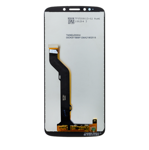 LCD-display + Touch Unit Motorola Moto E5 Plus - Svart