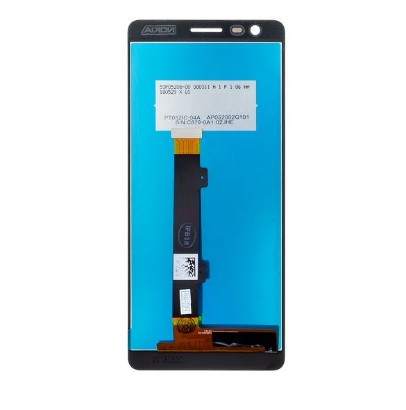 LCD-display + Touch Unit Nokia 3.1 - Svart