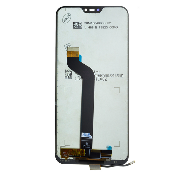LCD-display + Touch enheten för Xiaomi Mi A2 Lite - Svart