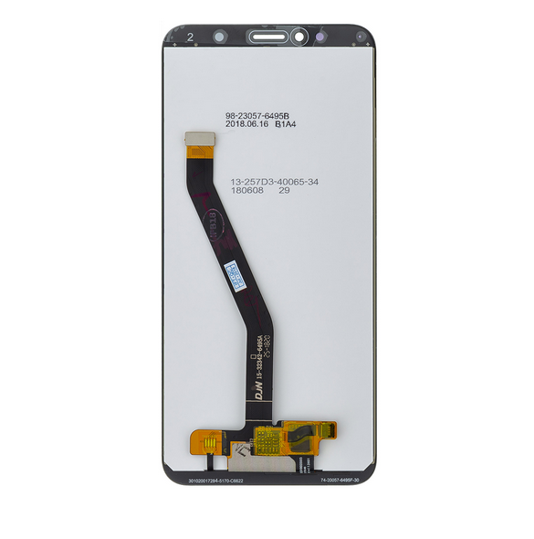 LCD-display + pekdon Huawei Y6 Prime 2018 - Svart