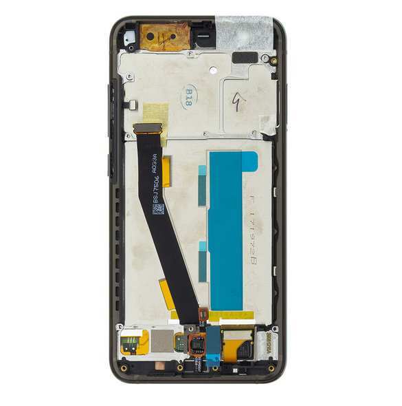 LCD-display + Touch Unit + Framsida för Xiaomi Mi 6 - Svart (Service Pack)