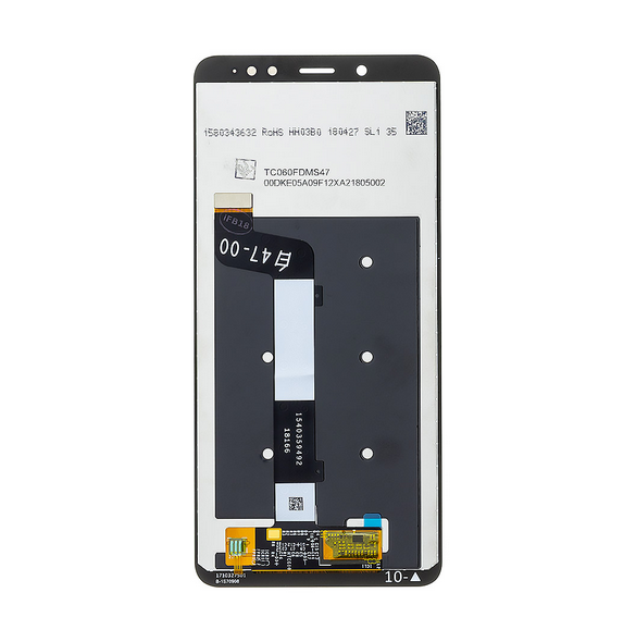 LCD-display + beröringsenhet för Xiaomi Redmi Note 5 - Svart