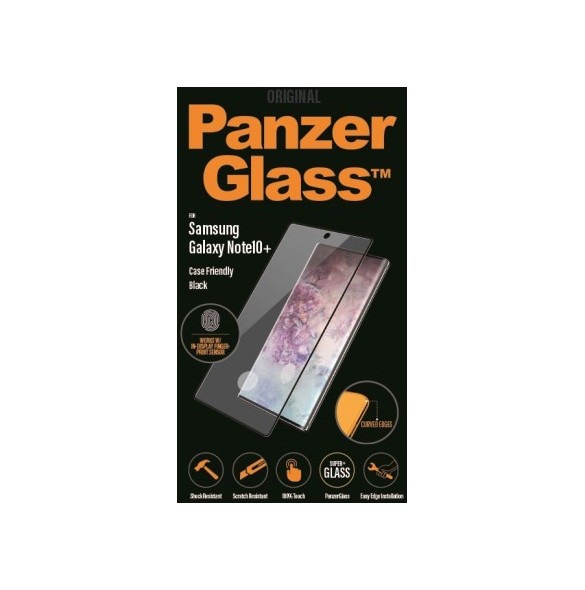 PanzerGlass Skärmskydd till Samsung Galaxy Note 10 Plus - Svart