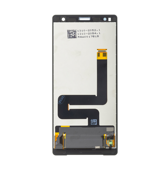LCD-display + pekdon Sony Xperia XZ2 H8266 - Silver (Service Pack)