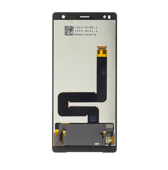 LCD-display + Touch Unit Sony Xperia XZ2 H8266 - Svart (Service Pack)