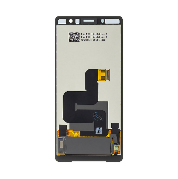 LCD-display + Touch Unit Sony Xperia XZ2 Compact H8324 - Svart (Service Pack)