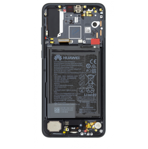 LCD-display + Touch Unit Huawei P20 Pro - Svart (Service Pack)