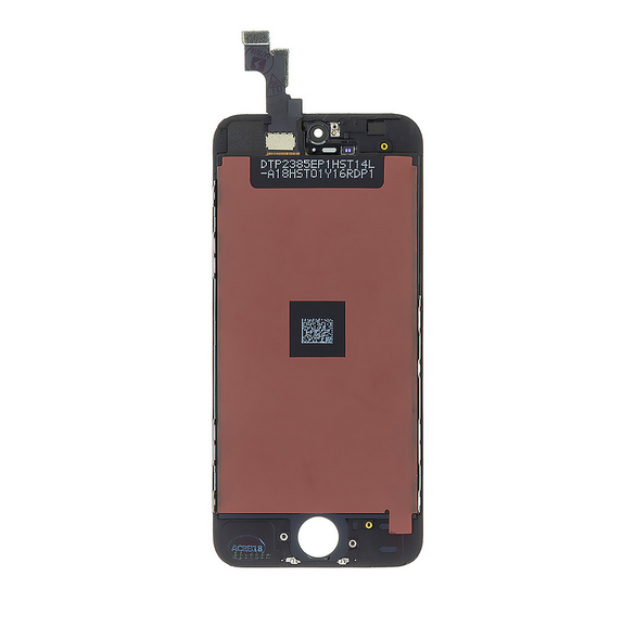 LCD-skärm + Touch Unit iPhone 5S - Svart TianMA Premium