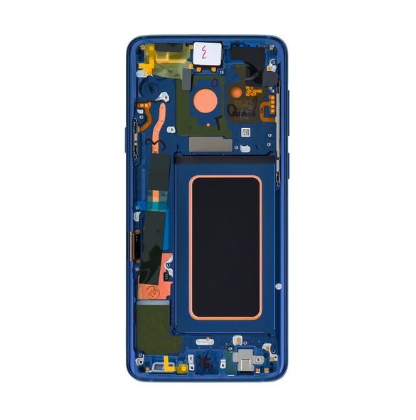 LCD-skärm + Touch Unit Samsung Galaxy S9 Plus G965 - Blå (Service Pack)