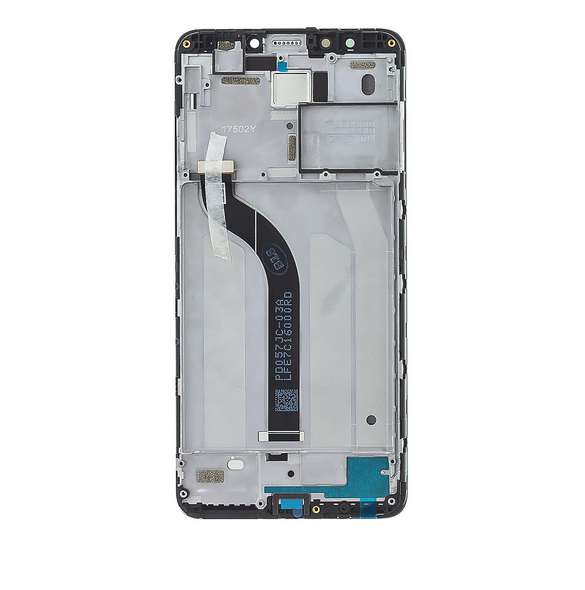 LCD-display + Touch Unit + Framsida för Xiaomi Redmi 5 - Svart