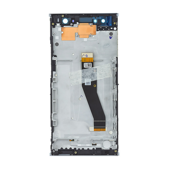 LCD-skärm + beröringsenhet + framsida Sony Xperia XA2 Ultra H4213 - Silver (Service Pack)