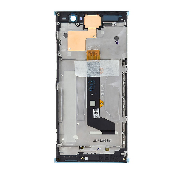 LCD-skärm Touch Unit Front Cover Sony Xperia XA2 H4113 - Blå (Service Pack)