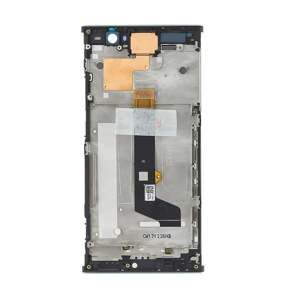 LCD-skärm Touch Unit Front Cover Sony Xperia XA2 H4113 - Svart (Service Pack)