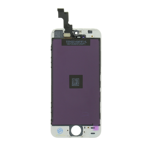 LCD-display + Touch Unit iPhone 5S - Vit Tianma Premium