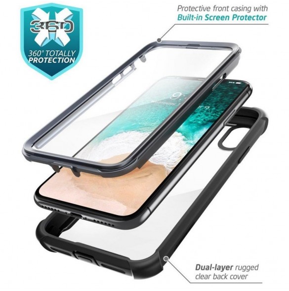Supcase IBLSN Ares iPhone X / XS - Svart