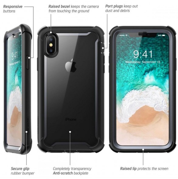 Supcase IBLSN Ares iPhone X / XS - Svart