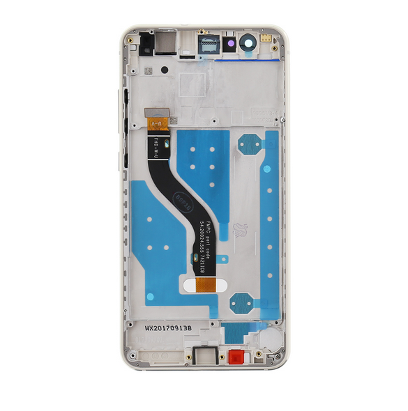 LCD-display + Touch Unit + Framsida Huawei P10 Lite - Guld