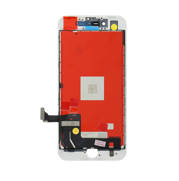LCD-skärm + pekdon med små delar iPhone 8 - Vit TianMA