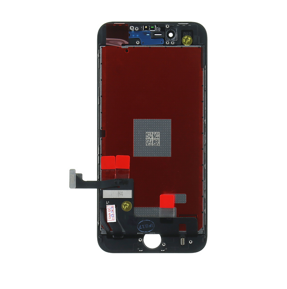 LCD-skärm + pekdon med små delar iPhone 8 - Svart TianMA