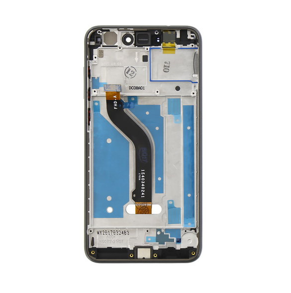 LCD-display + Touch Unit + Framsida Huawei P8 / P9 Lite 2017 - Svart