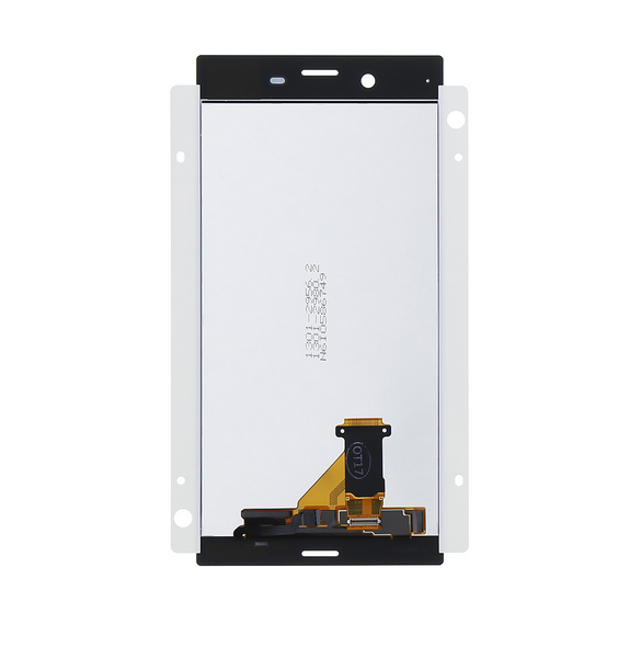 LCD-display + Touch Unit Xperia XZ F8332 - Svart (Service Pack)
