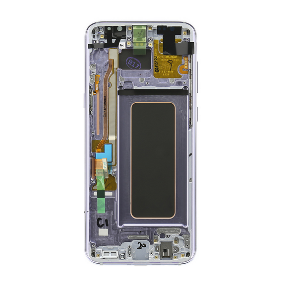 LCD-skärm + Touch Unit Samsung Galaxy S8 Plus G955 - Violett (Service Pack)