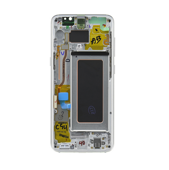 LCD-skärm + Touch Unit Samsung Galaxy S8 G950 - Silver (Service Pack)