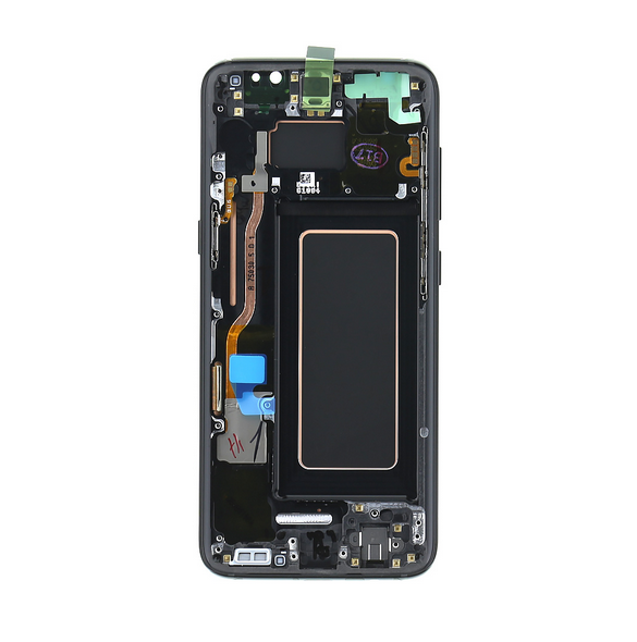 LCD-display + Touch Unit Samsung Galaxy S8 G950 - Svart (Service Pack)