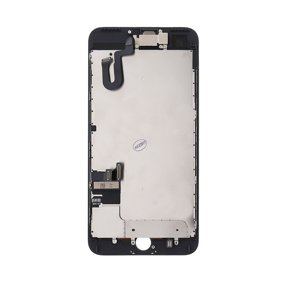 LCD-display + Touch Unit med små delar iPhone 7 Plus - Svart