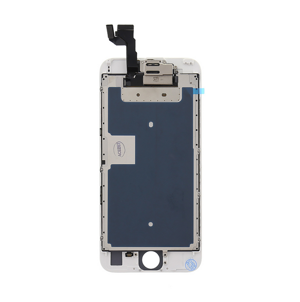 LCD-display + Touch Unit med smådelar iPhone 6S - Vit