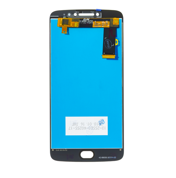 LCD-display + Touch Unit Lenovo Moto E4 Plus - Svart