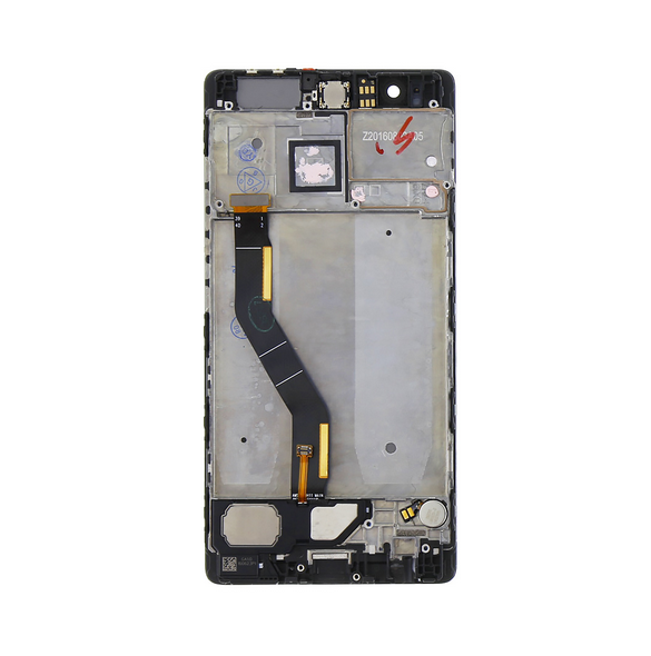 LCD-display + Touch Unit + Framsida Huawei P9 Plus - Svart