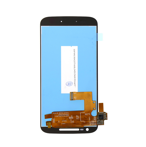 LCD-display + Touch Unit Lenovo Moto G4 - Svart
