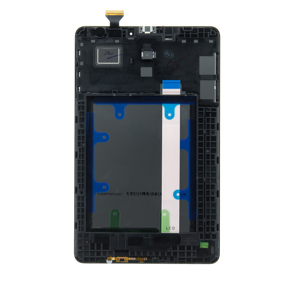 LCD-display + Touch Unit Samsung Galaxy TAB E 9.6 T560 / T561 - Svart (Service Pack)