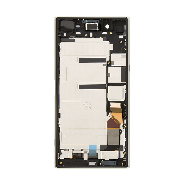 LCD-skärm + pekdon Sony Xperia XZ Premium G8142 - Krom (Service Pack)