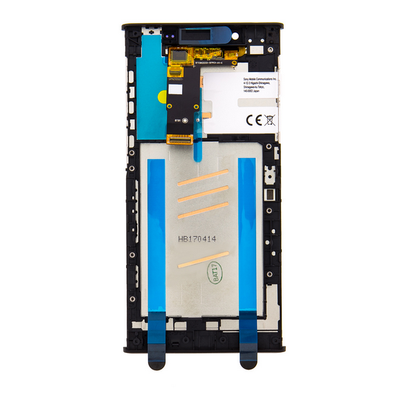 LCD-display + Touch Unit + Framsida Sony Xperia L1 G3311 - Svart (Service Pack)